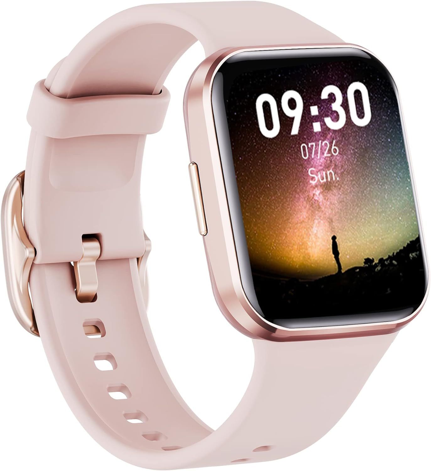 Smartwatch, 1.7" Screen with Heart Rate Monitor/Blood Oxygen Level