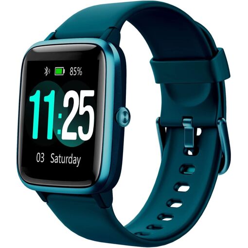 Vendos85 Smartwatch: Bluetooth Connectable Men's & Women's Watch in Blue