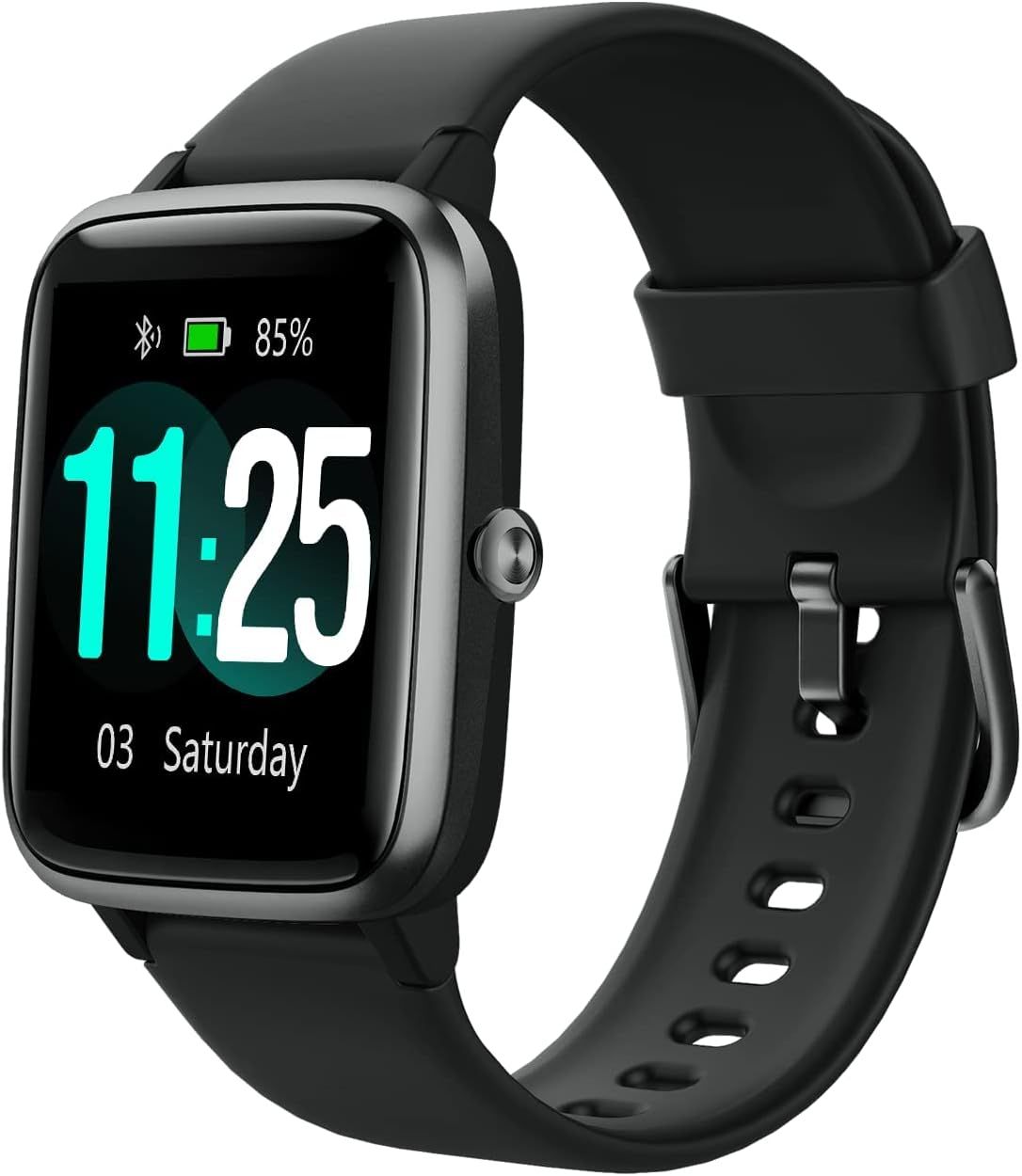 Reloj inteligente Vendos85 para Android e iOS - Negro