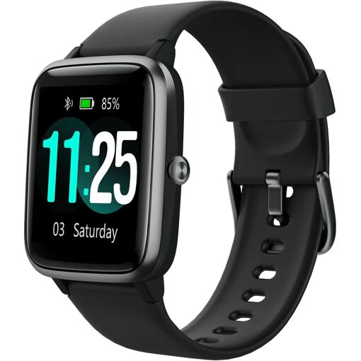 Vendos85 Smartwatch for Android & iOS - Black