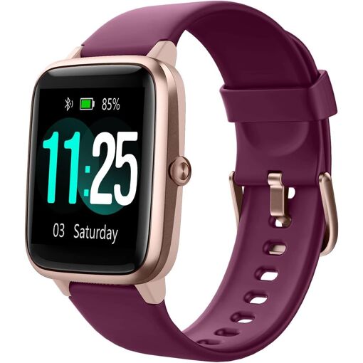 Vendos85 Smartwatch: Women's/Men's Connected Watch with Bluetooth for Android/iOS
