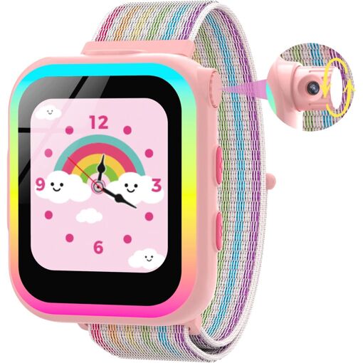 Reloj inteligente para niños Vendos85 con cámara giratoria