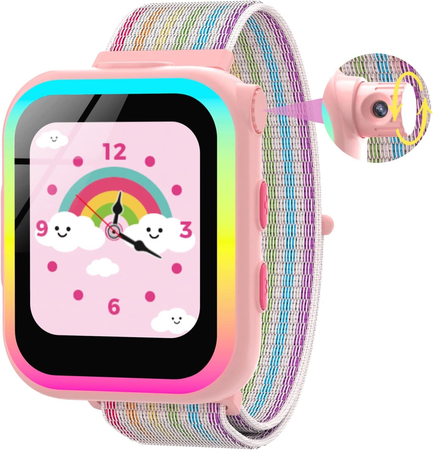 Vendos85 Rotating Camera Kids Smartwatch