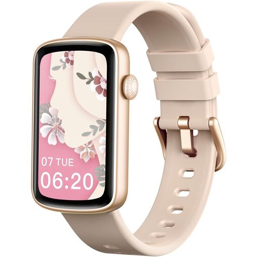 Vendos85 Women's Smartwatch Heart Rate Oxygen Saturation Pink