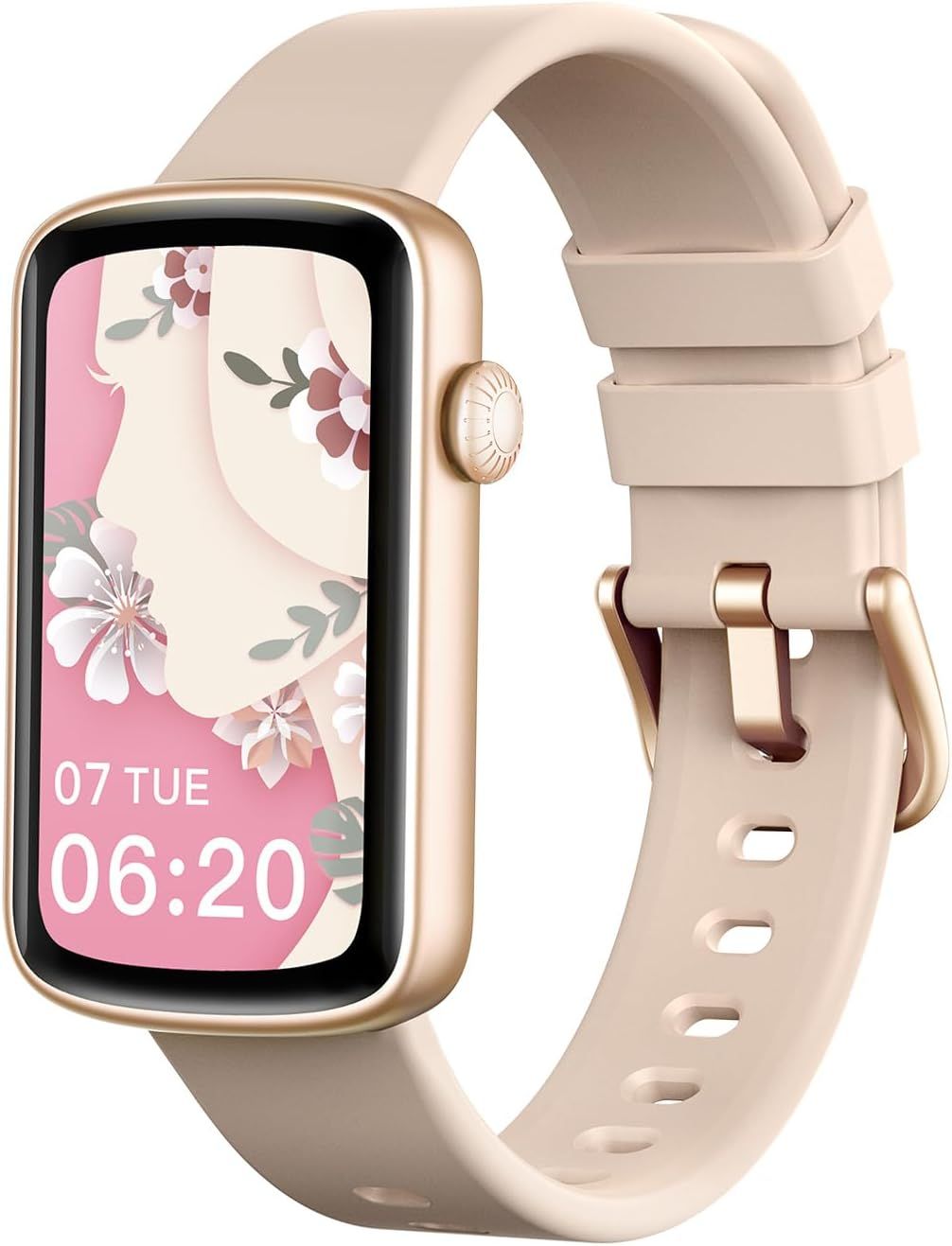 Vendos85 Women's Smartwatch Heart Rate Oxygen Saturation Pink