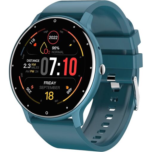 Connected Watch for Men and Women with Bluetooth Calls, Message Notifications and Voice Assistant