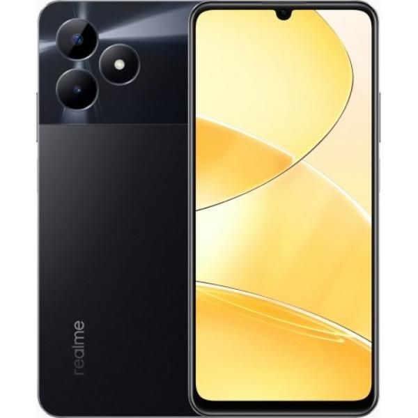 Realme C51 6.74" Double SIM Android 13 4G 4GB RAM 128GB Storage 5000mAh Battery Black Carbon