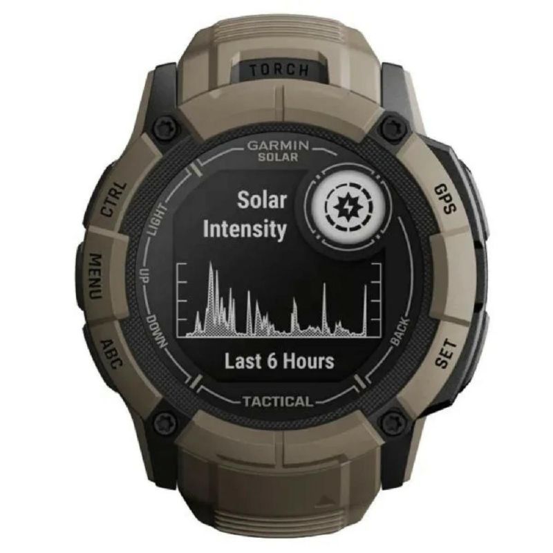 Reloj Inteligente Garmin Instinct 2x Solar Edición Táctica Beige
