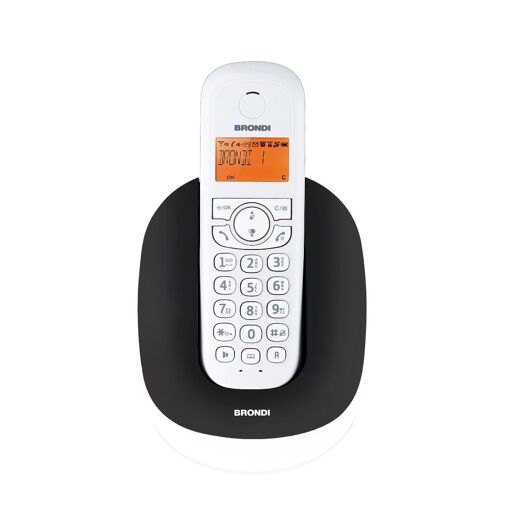 Brondi Manta DECT Phone - Black/White