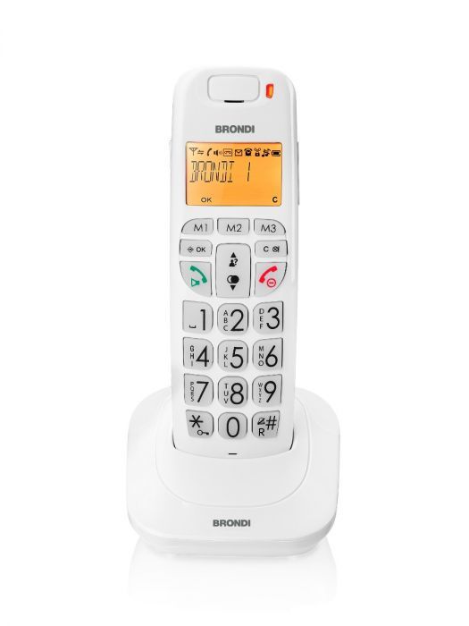 Brondi Bravo Bright DECT Phone White