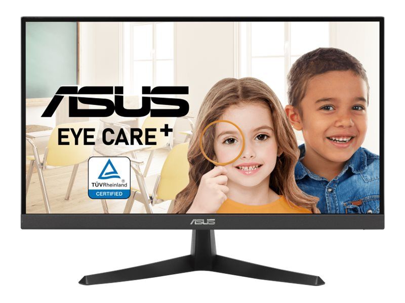 ASUS VY229Q - Écran LED - 22" - 1920 x 1080 Full HD (1080p) @ 75 Hz - IPS - 250 cd/m² - 1000:1 - 1 ms - HDMI, DisplayPort - casque/haut-parleur(s) - noir