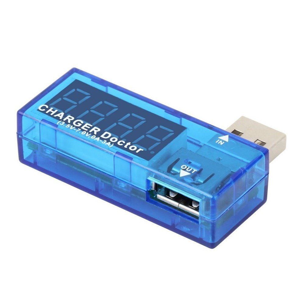 Detector de voltaje y corriente USB Mondpalast