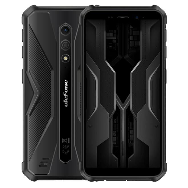 Ulefone Armor X12 5.45" Double SIM hybride Android 13 Go edition 4G USB Type-C 3 Go 32 Go 4860 mAh Noir