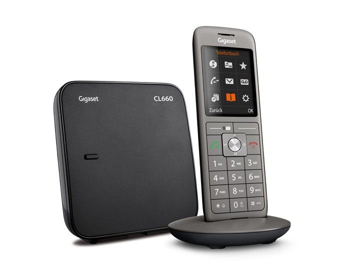 Gigaset Cordless Phone S30852-H2804-K101 (Anthracite)
