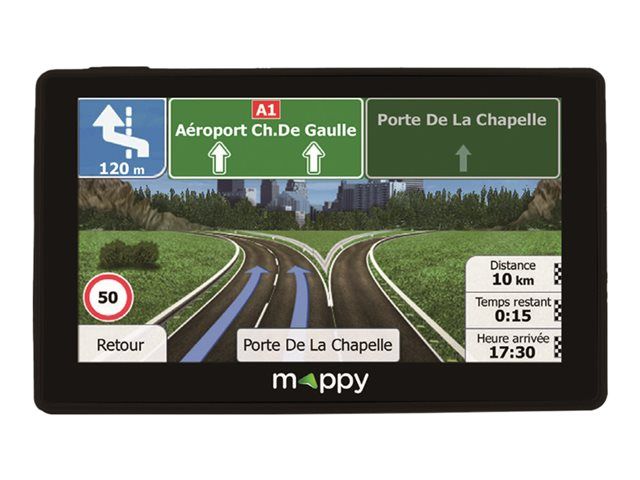 Mappy iti E438 - GPS Navigator - 4.3" Large Screen