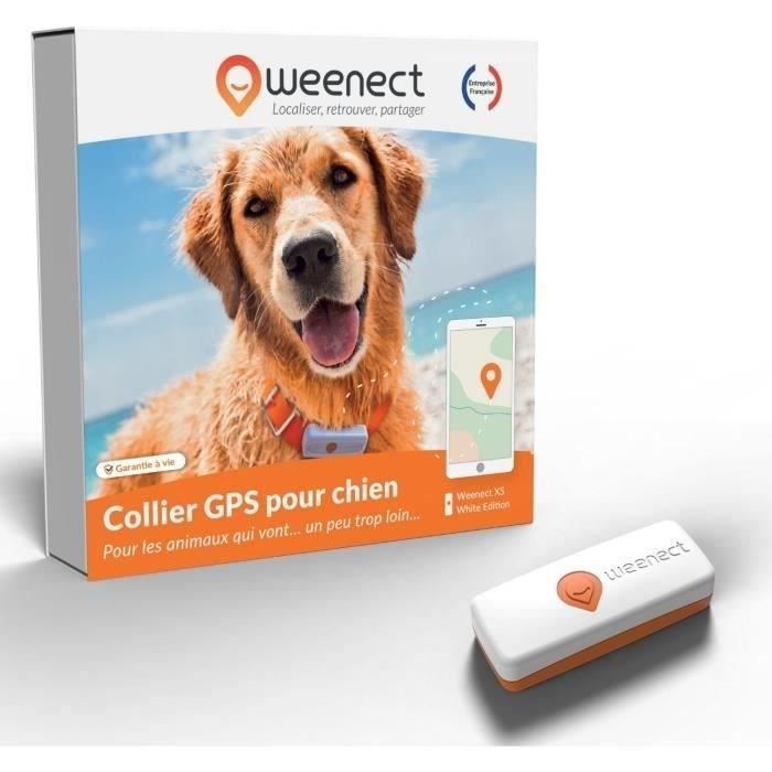 Weenect XS GPS Tracker for Dogs - White Edition 2023