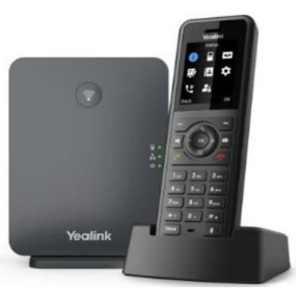 Yealink W77P Corded Phone, Black TFT