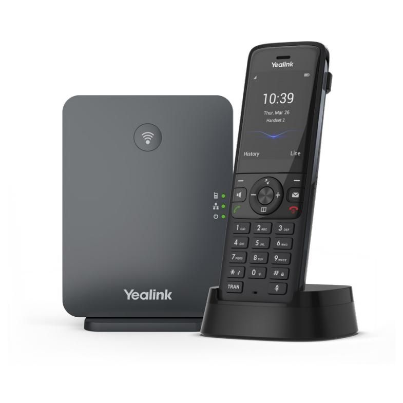 Yealink W78P Corded Phone, Black TFT