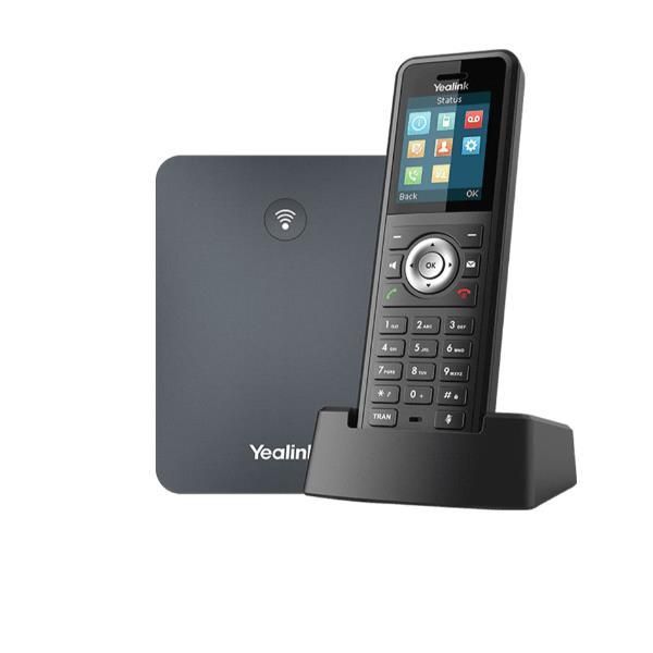 Yealink W79P Fixed Phone, Black, 20 Lines, TFT WiFi