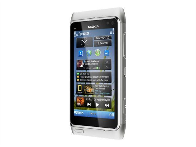 Nokia N8-00 16GB Silver White