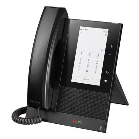 HP Poly CCX 400 - Pour Microsoft Teams - téléphone VoIP avec ID d'appelant/appel en instance - SIP, SDP - 24 lignes - noir