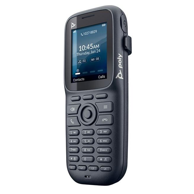 HP Poly Rove 20 - Wireless Expansion Handset with Caller ID/Active Call - DECT - 3-Way Calling - 10 Lines - Black