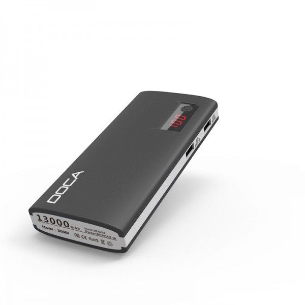 Doca 13000 mAh Portable External Battery - White