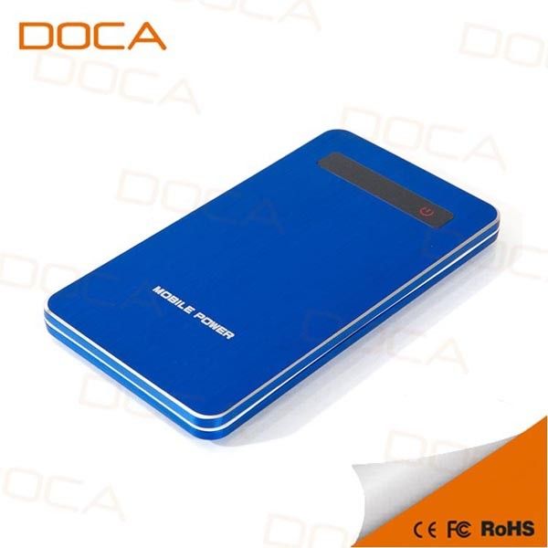 Doca 4000mAh Portable External Battery - Blue