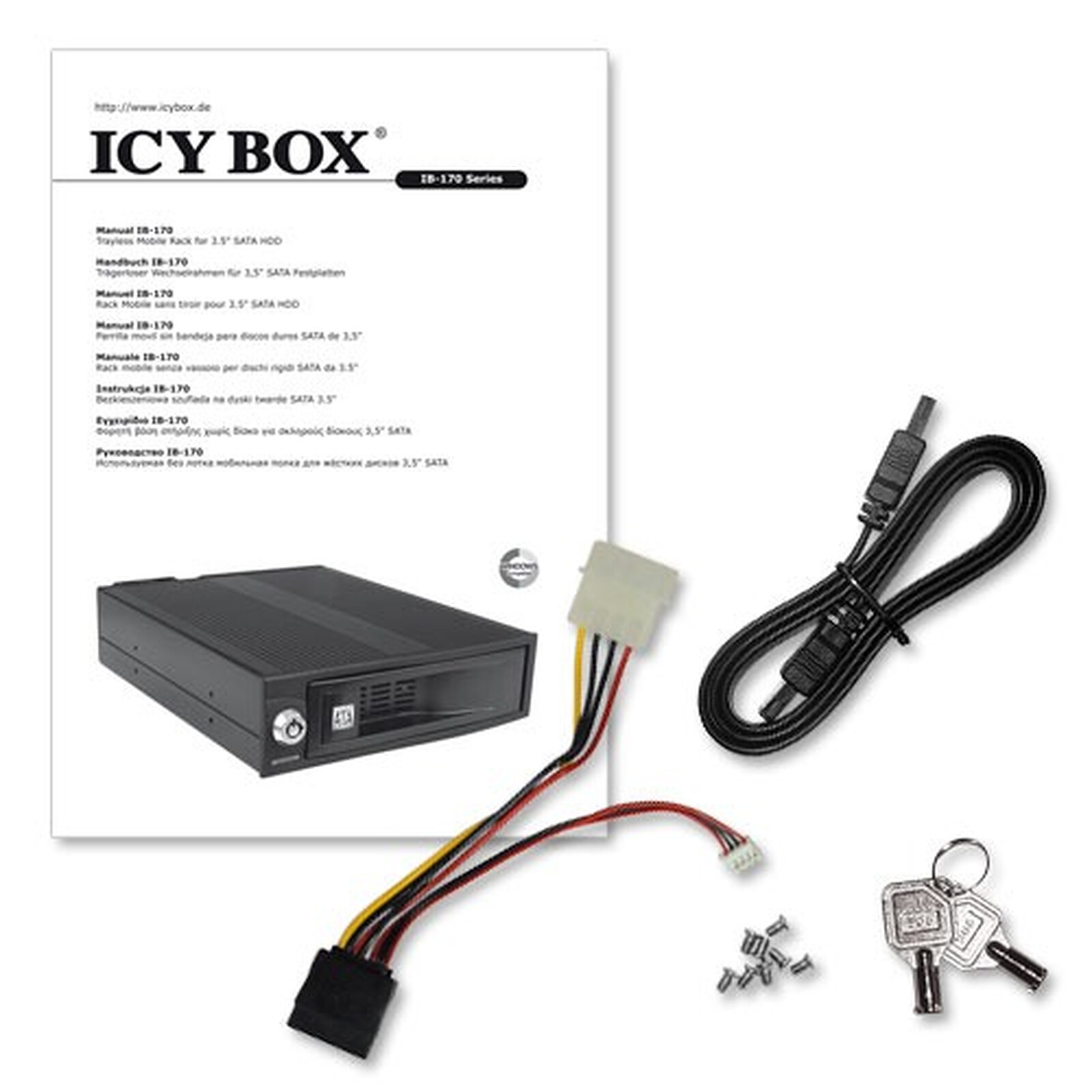 ICY BOX IB-170SK-B