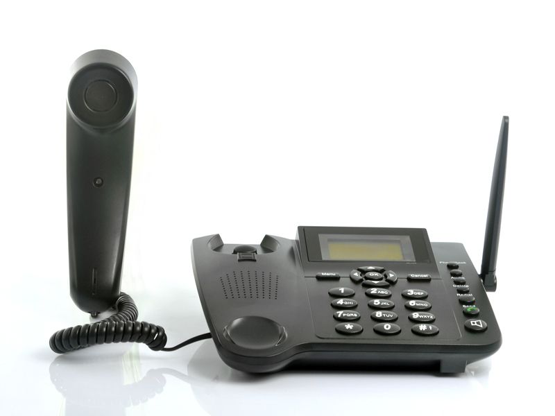 Teléfono fijo GSM (tarjeta SIM)