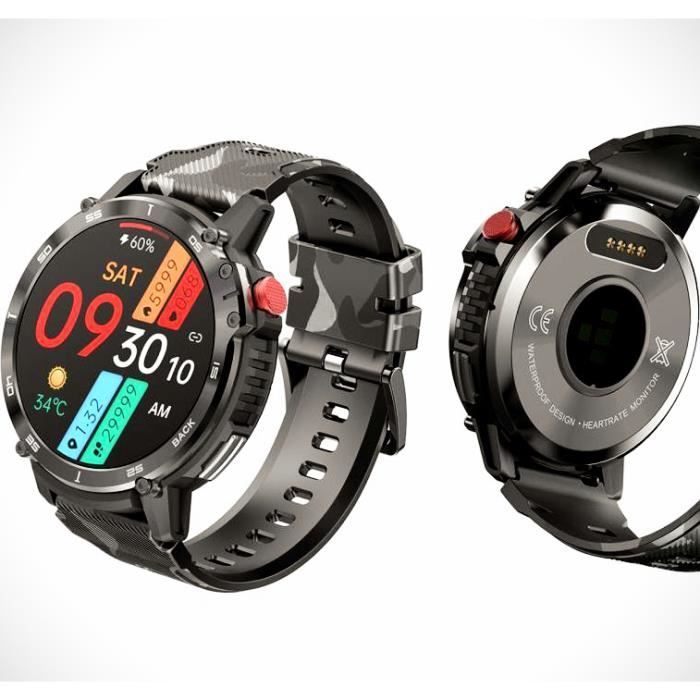 SmartWATCH Pro Sportive: Touchscreen LCD Smartwatch - Bluetooth HD, 1GB RAM