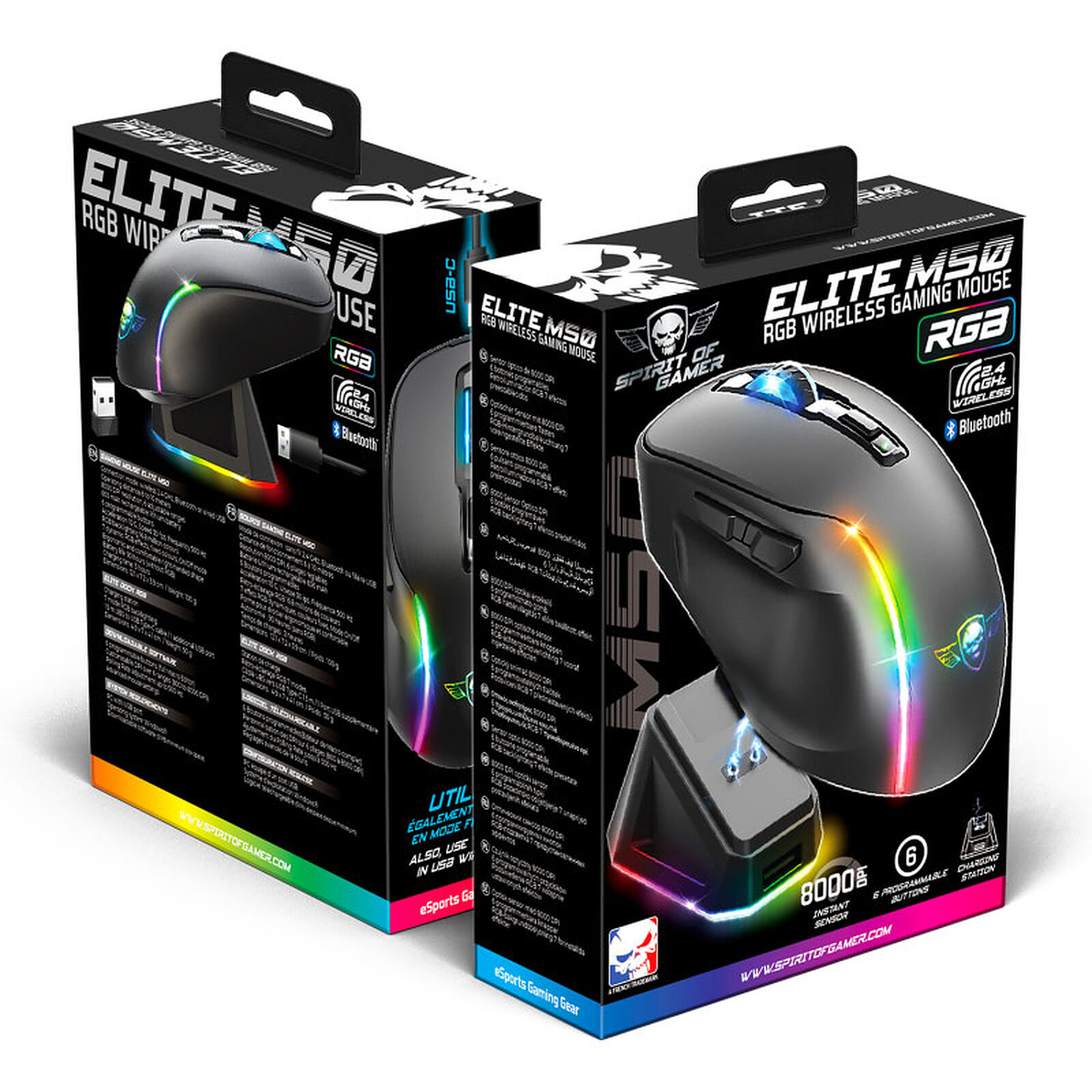 Spirit of Gamer Elite M50 - Black