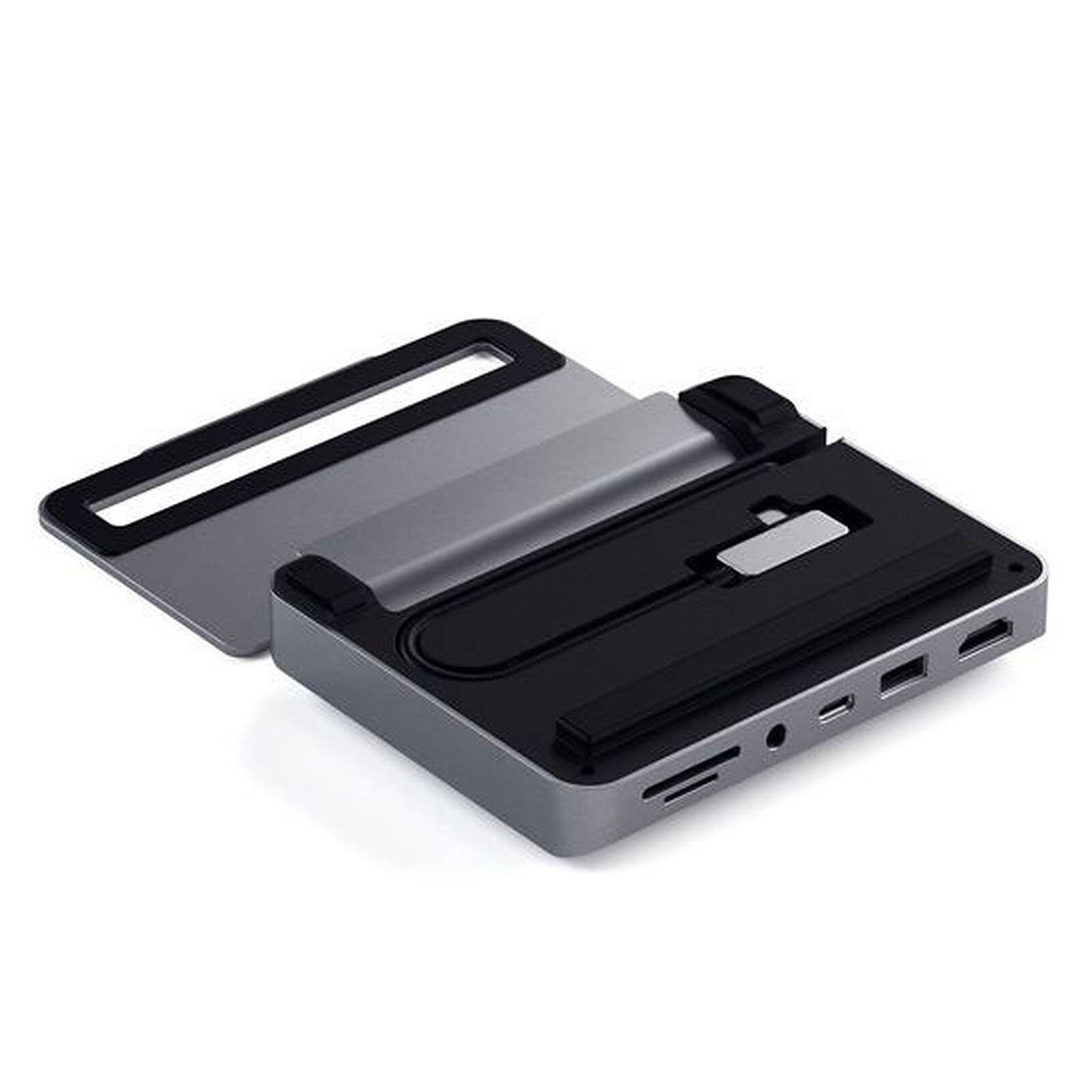 Satechi Aluminium Hub Stand for iPad Pro - Grey
