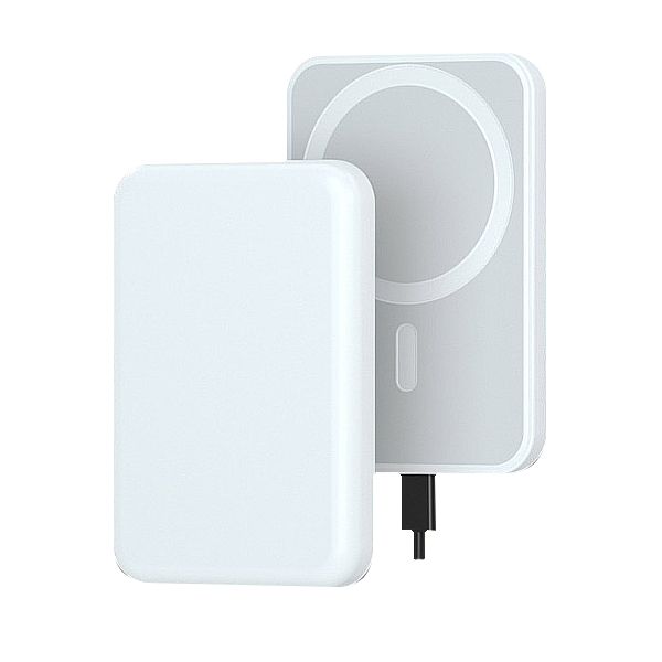 Phonecare Magnetic Powerbank 5000mAh for Apple iPhone 14 Pro, Gray