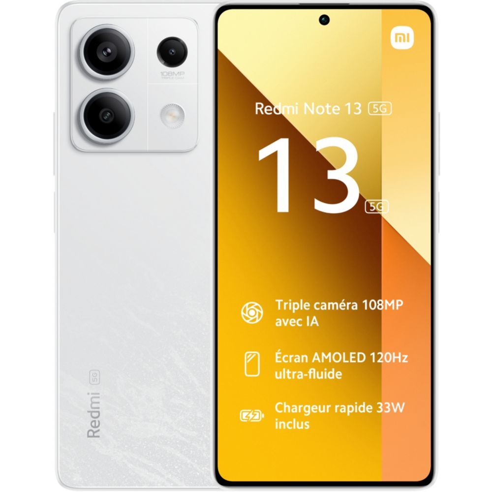 Xiaomi Redmi Note 13 256GB Blanco 5G