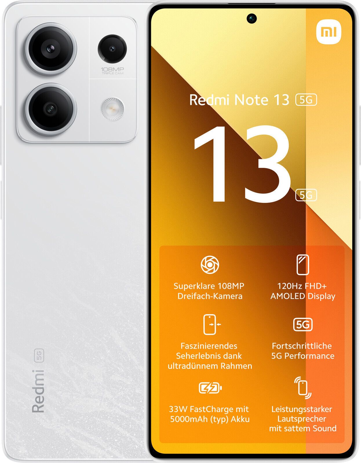 Xiaomi Redmi Note 13 5G 6GB/128GB White