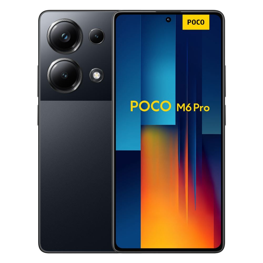 Xiaomi Poco M6 Pro 256GB, Double SIM, Black