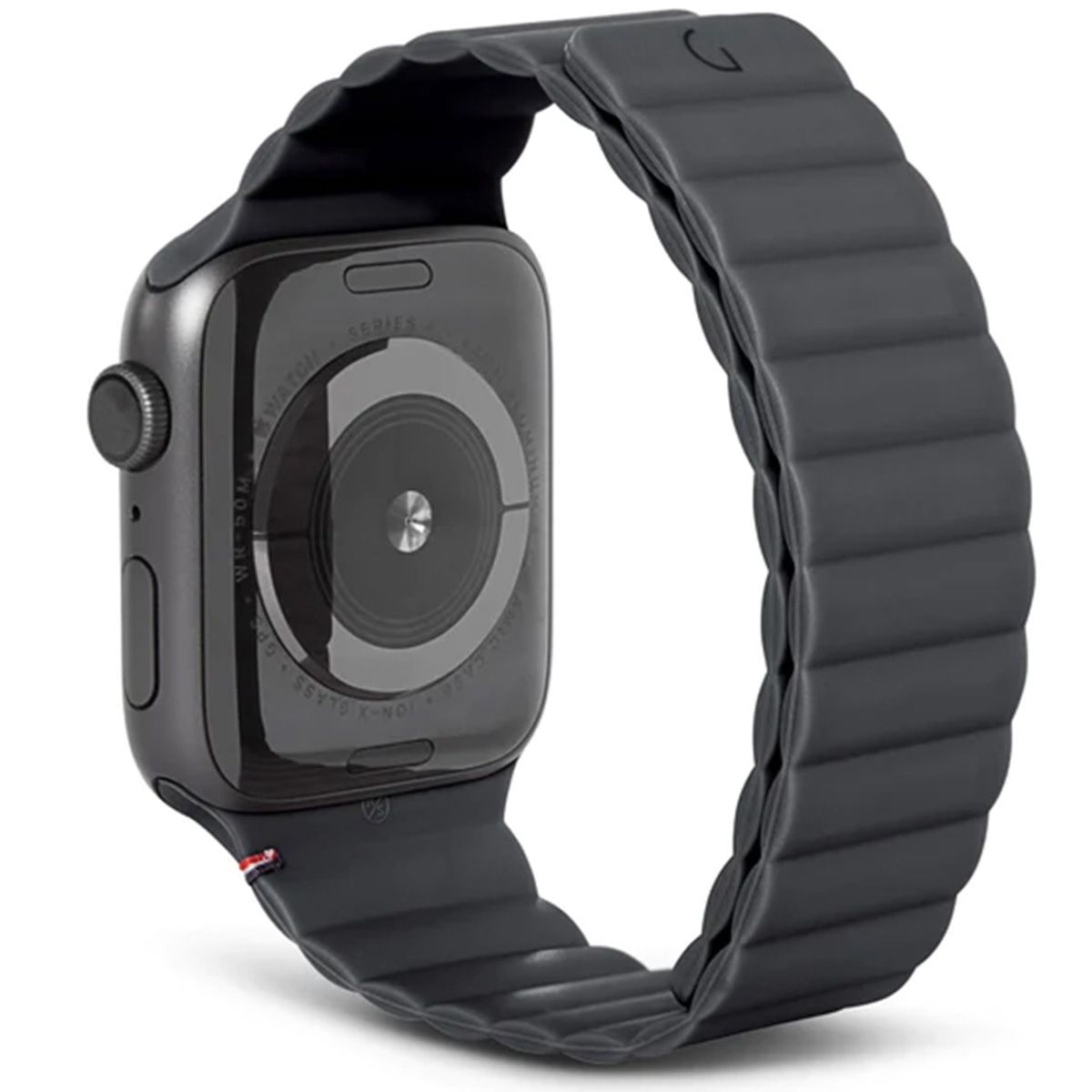 Decoded Silicone Magnetic Watch Strap Lite (Size: 38/40/41mm, Color: Charcoal)