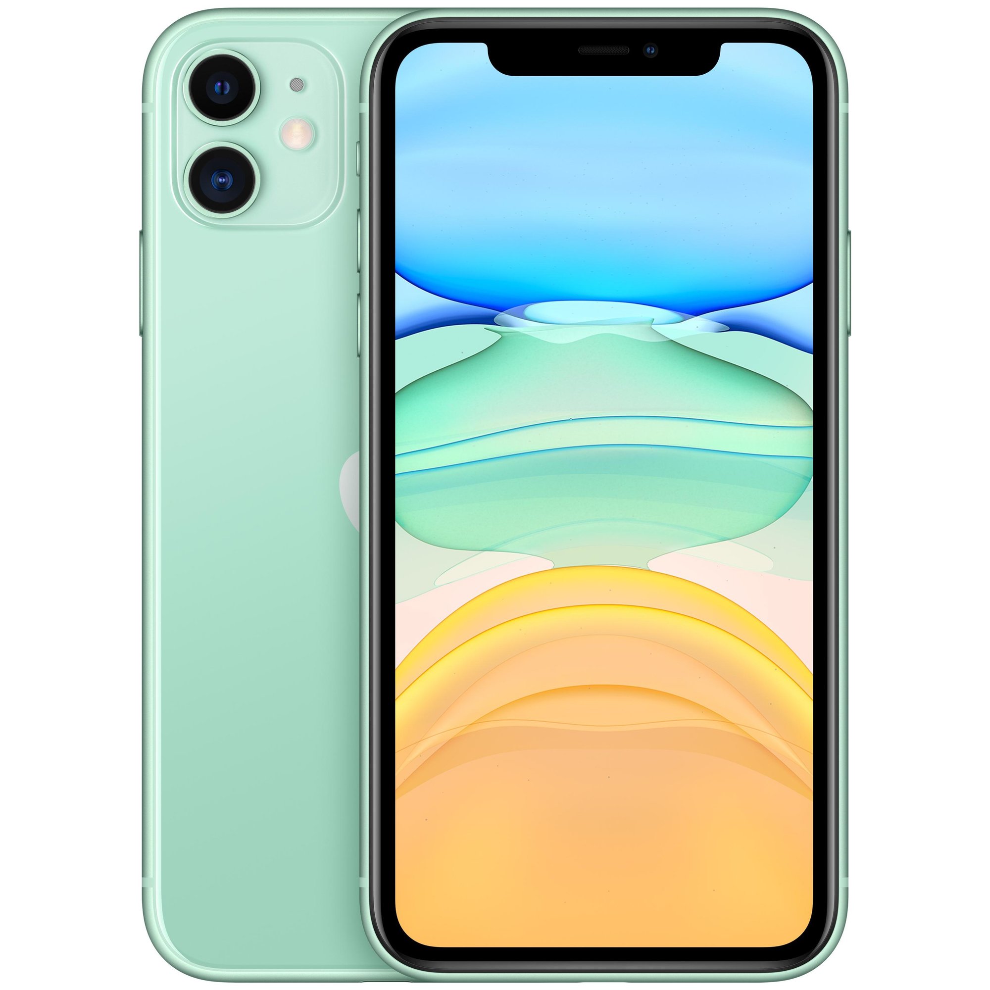 Apple iPhone 11 - 6.1-inch, 256GB, Dual SIM, Green