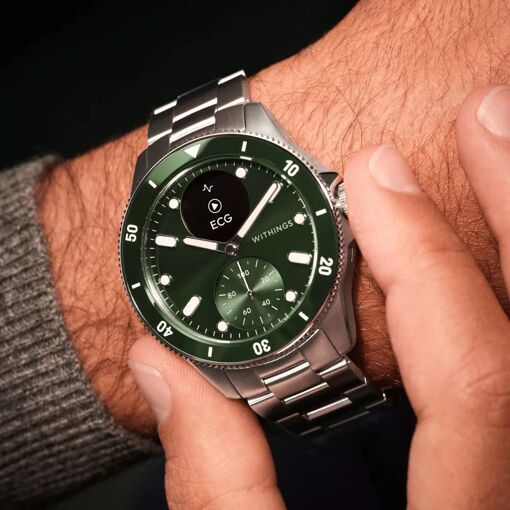 Withings Scanwatch Nova Green Sport Watch