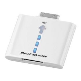 Goobay 1000mAh Li-Ion External Battery - White - For Apple iPhone 3G, 3GS, 4, 4S