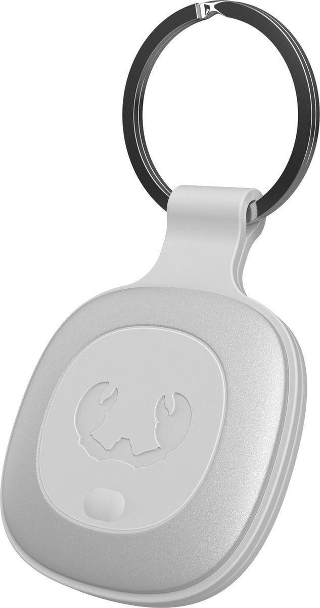 Etiqueta Localizador Inteligente Fresh 'n Rebel con Batería Adicional y Llavero - Compatible con Apple Encuentra Mi/Busca Mi - Gris Hielo