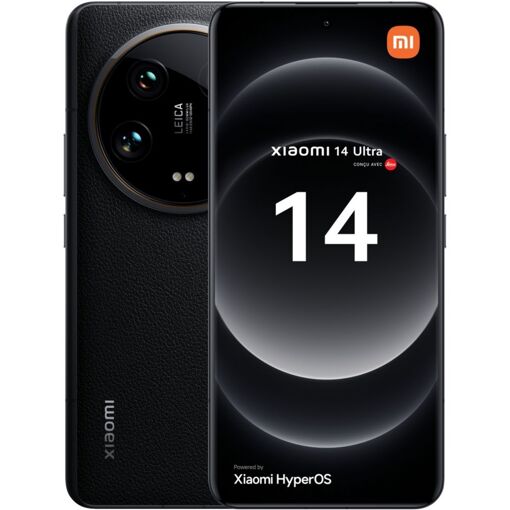 Xiaomi 14 Ultra conçu avec Leica, 5G/Wi-Fi7, 16Go/512Go - Noir