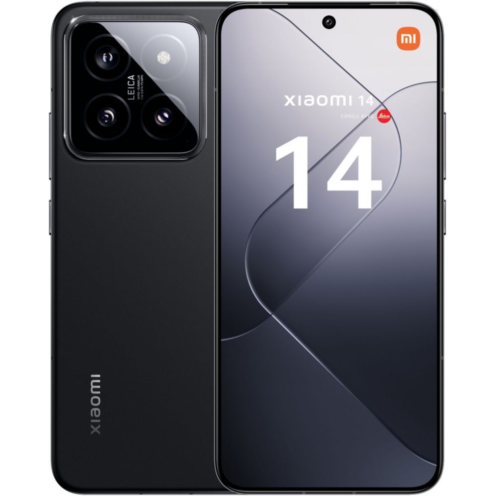 Xiaomi 14 5G Dual-SIM (12GB RAM, 512GB Storage) - Black