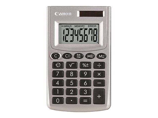 Canon LS-270L Solar-Powered Pocket Calculator, 8-Digit
