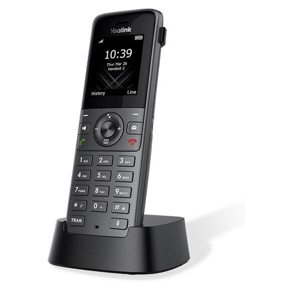 Yealink W73H Fixed Phone, Black, 2 Lines TFT