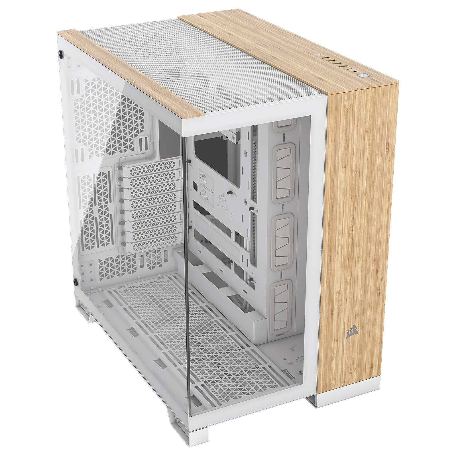 Corsair 6500X (White/Bamboo) 