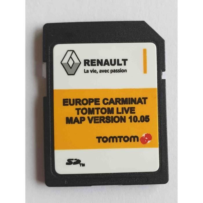 TomTom GPS SD Card Europe 2018 - 10.05 for Renault