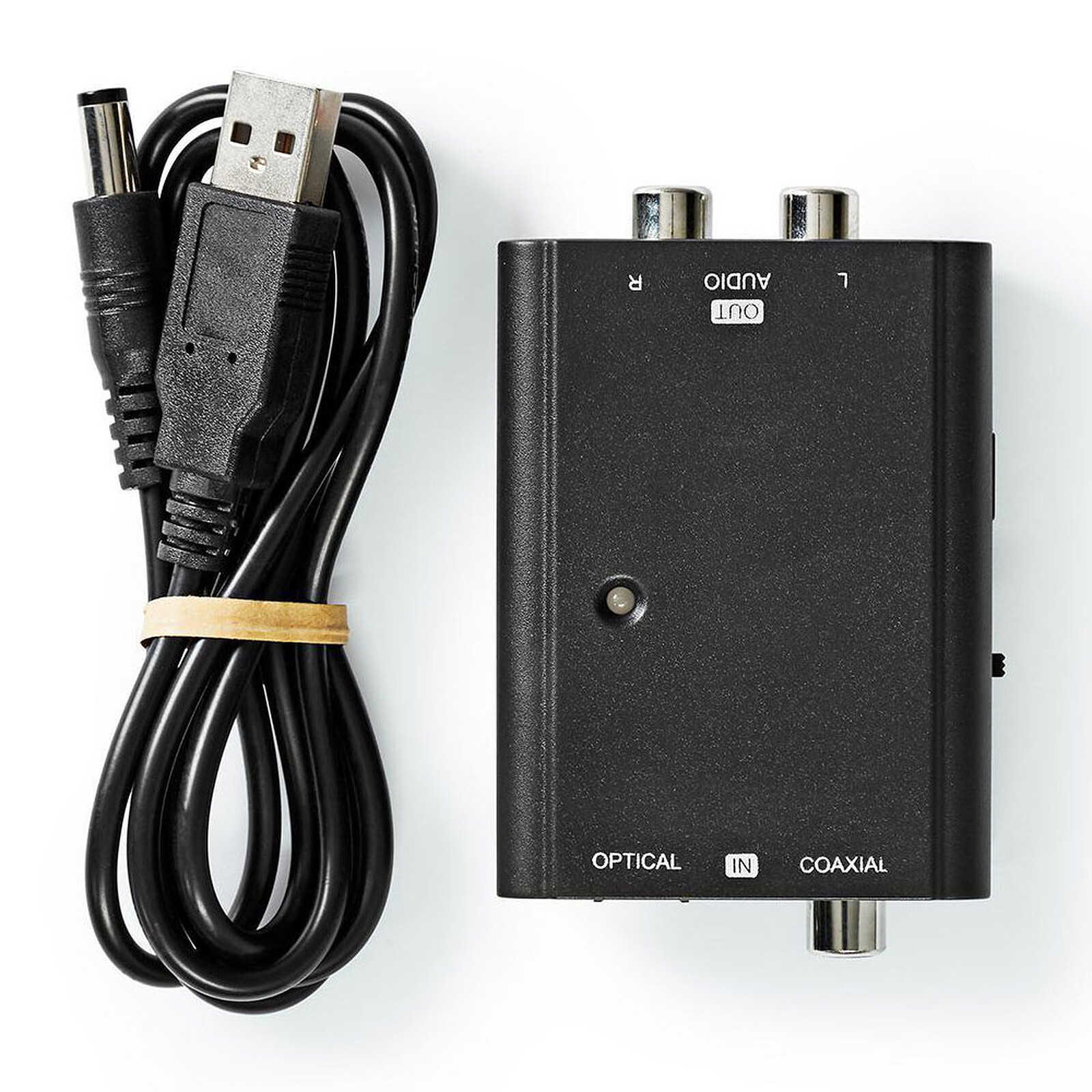 Nedis S/PDIF / TosLink to 2x RCA digital audio converter