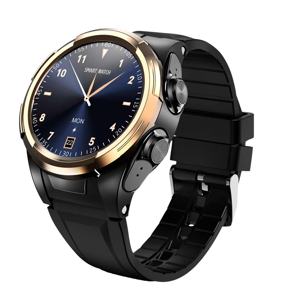 Rainbuvvy F6 Smartwatch with HD Touch Screen, Bluetooth, Music, Health Monitoring, 320mAh Battery and Motion Tracking